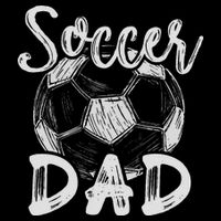 Soccer Dad For Family Matching Team Player Soccer Ball Drawstring Bag
