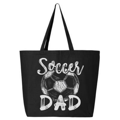 Soccer Dad For Family Matching Team Player Soccer Ball 25L Jumbo Tote