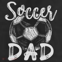 Soccer Dad For Family Matching Team Player Soccer Ball 25L Jumbo Tote