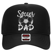 Soccer Dad For Family Matching Team Player Soccer Ball Hat
