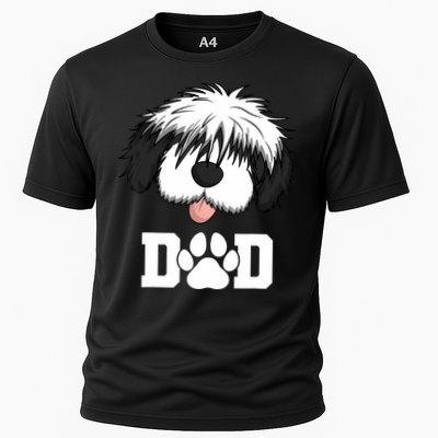 Sheepadoodle Dad Father Gift Idea for Father's Day Performance Shirt