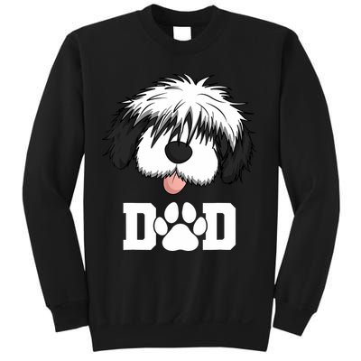 Sheepadoodle Dad Father Gift Idea for Father's Day Sweatshirt