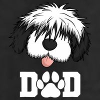 Sheepadoodle Dad Father Gift Idea for Father's Day Adult Drive Performance Visor