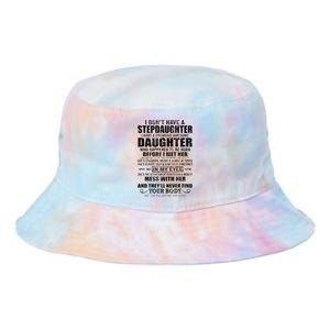 Step Dad Fathers Day Bonus Dad Gift From Wife Son Daughter Tie Dye Newport Bucket Hat