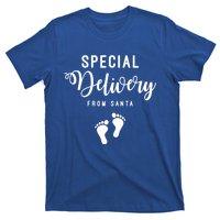 Special Delivery From Santa Pregnancy Announcet Gift T-Shirt