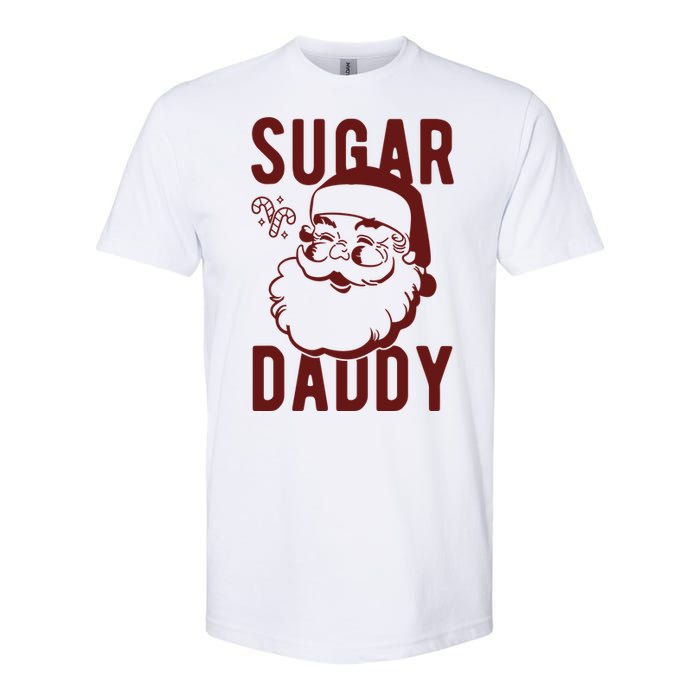 Sugar Daddy Funny Santa Christmas Softstyle CVC T-Shirt