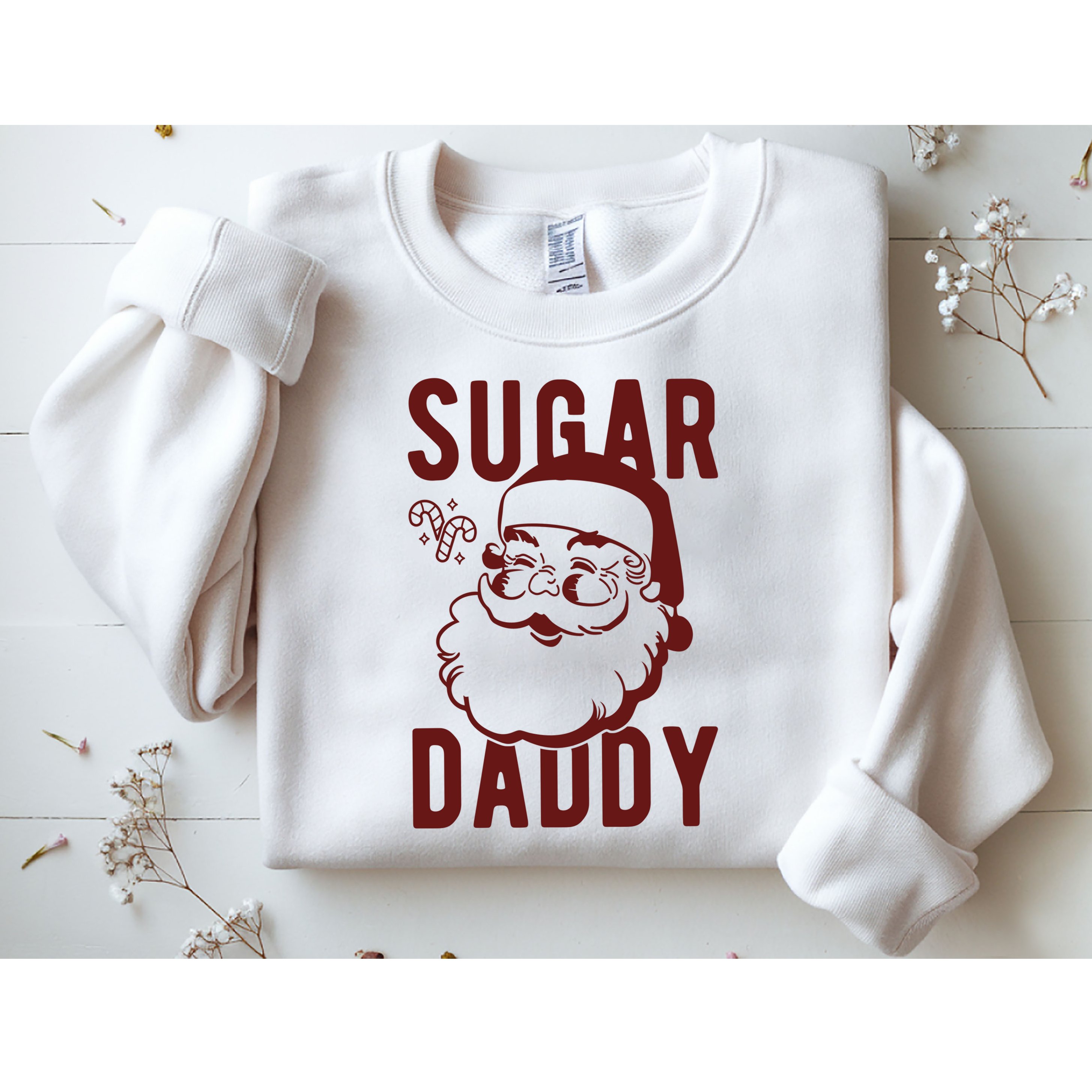 Sugar Daddy Funny Santa Christmas Sweatshirt