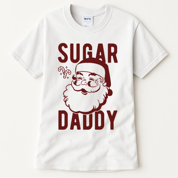 Sugar Daddy Funny Santa Christmas Tall T-Shirt