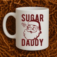 Sugar Daddy Funny Santa Christmas Mug