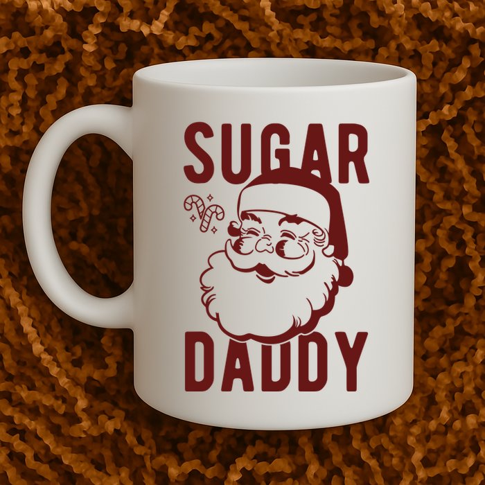Sugar Daddy Funny Santa Christmas Mug