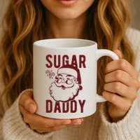 Sugar Daddy Funny Santa Christmas Mug