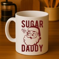 Sugar Daddy Funny Santa Christmas Mug
