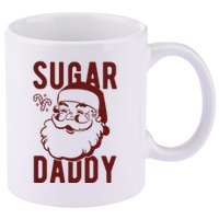 Sugar Daddy Funny Santa Christmas 11oz C Handle Ceramic Mug