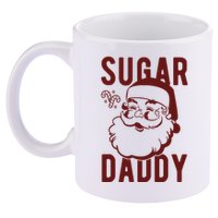 Sugar Daddy Funny Santa Christmas 11oz C Handle Ceramic Mug