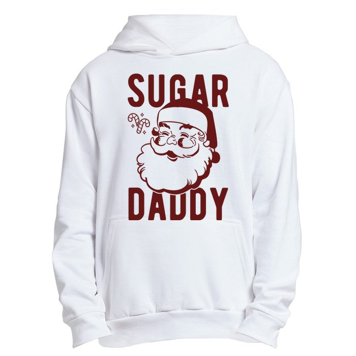 Sugar Daddy Funny Santa Christmas Urban Pullover Hoodie