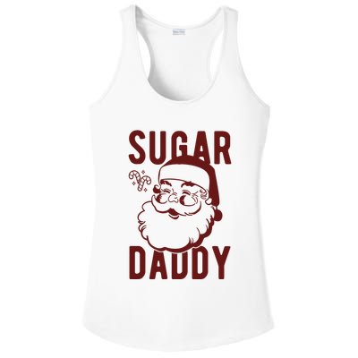 Sugar Daddy Funny Santa Christmas Ladies PosiCharge Competitor Racerback Tank