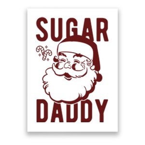 Sugar Daddy Funny Santa Christmas Poster