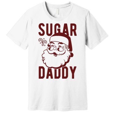 Sugar Daddy Funny Santa Christmas Premium T-Shirt