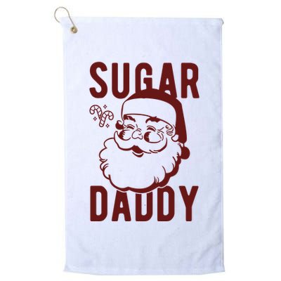 Sugar Daddy Funny Santa Christmas Golf Towel