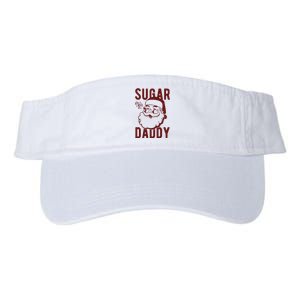 Sugar Daddy Funny Santa Christmas Valucap Bio-Washed Visor