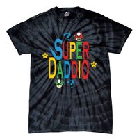 Super Daddio Funny Super Dad Daddy Father Tie-Dye T-Shirt