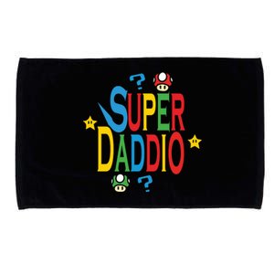 Super Daddio Funny Super Dad Daddy Father Microfiber Hand Towel