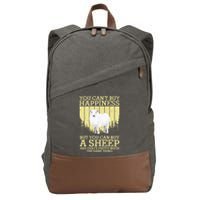 S.H.E.E.P. Design For Women Livestock Cotton Canvas Backpack