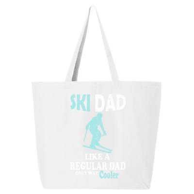 Ski Dad Funny Retro Vintage Skiing Skier Adventure Graphic Gift 25L Jumbo Tote