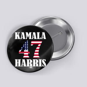 Standard Design Featuring Kamala 47 Hariis Text Button