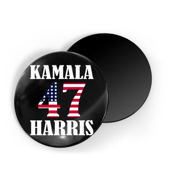 Standard Design Featuring Kamala 47 Hariis Text Magnet