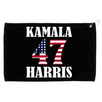 Standard Design Featuring Kamala 47 Hariis Text Grommeted Golf Towel