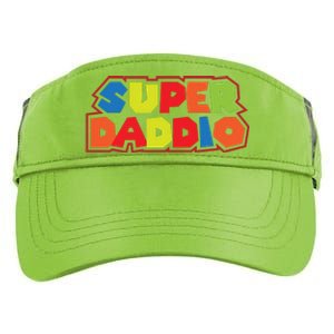 Super Daddio Funny Super Dad Daddy Father Adult Drive Performance Visor