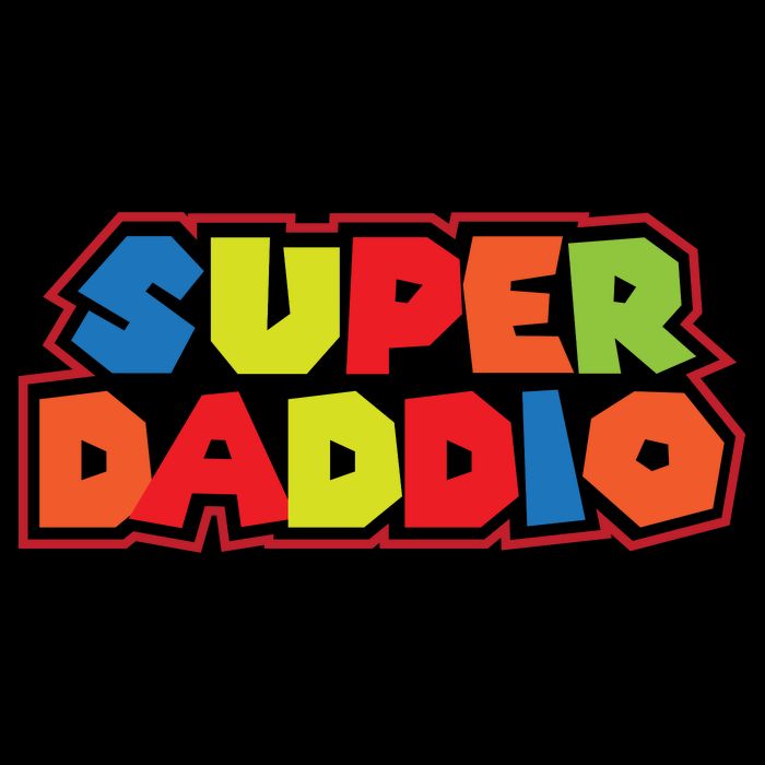 Super Daddio Funny Super Dad Daddy Father Cooling Performance Crew T-Shirt