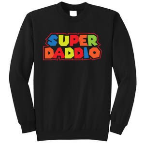 Super Daddio Funny Super Dad Daddy Father Sweatshirt