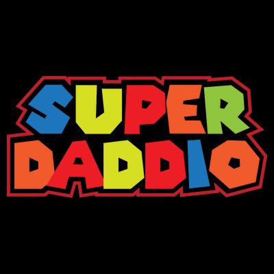 Super Daddio Funny Super Dad Daddy Father T-Shirt