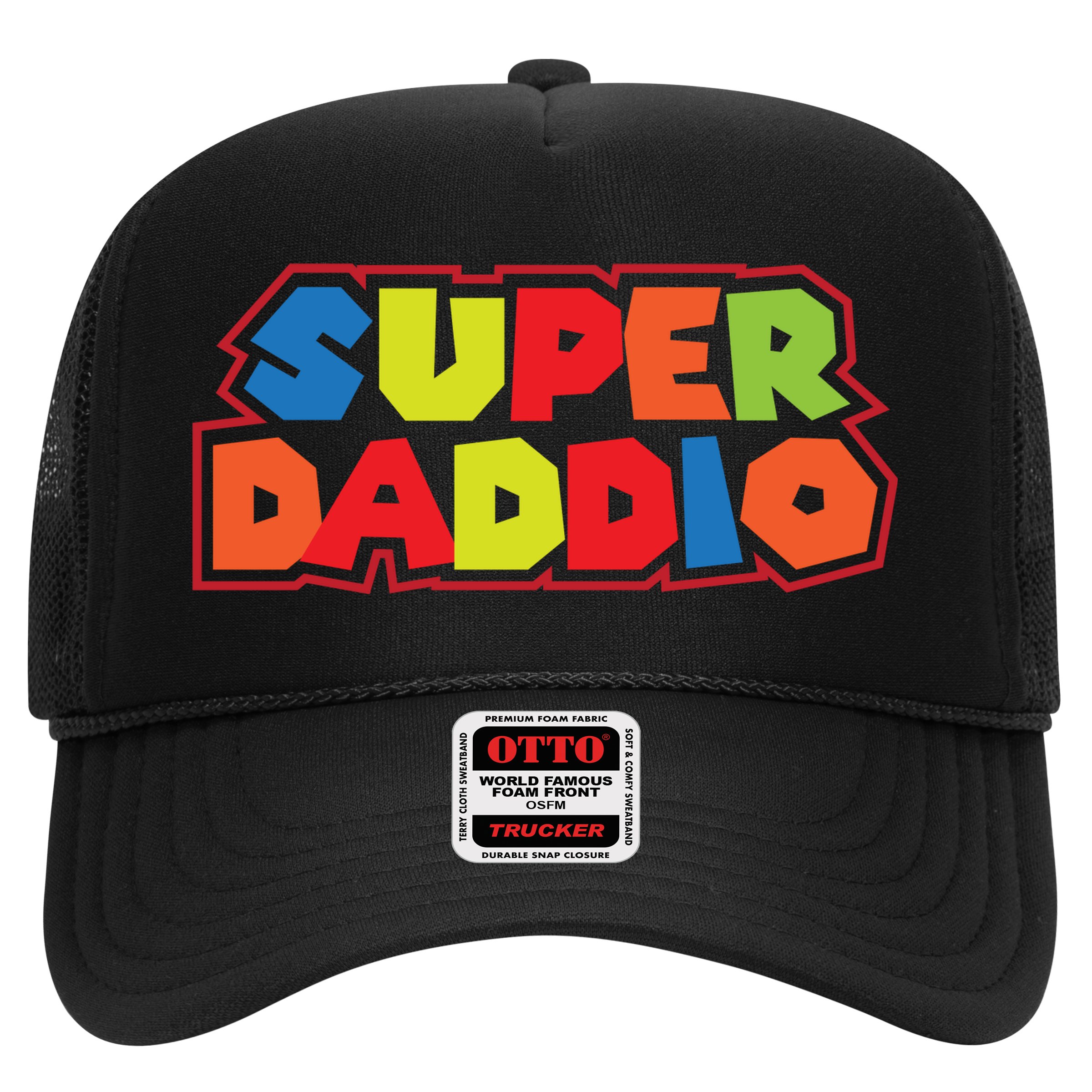 Super Daddio Funny Super Dad Daddy Father Hat
