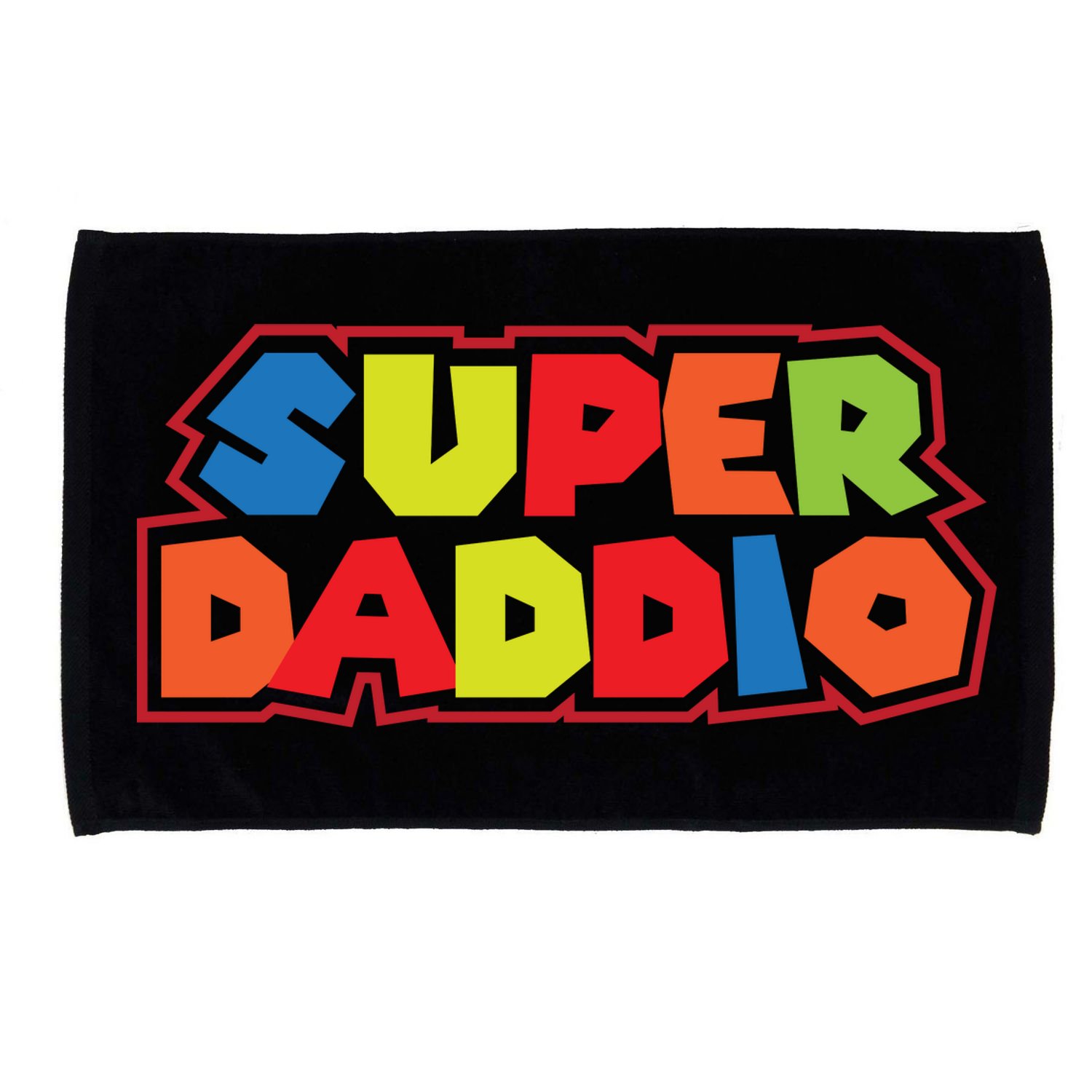 Super Daddio Funny Super Dad Daddy Father Microfiber Hand Towel