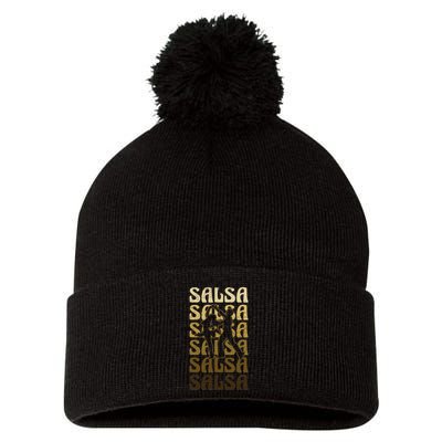 Salsa Dance For A Latin Music Dance Salsa Pom Pom 12in Knit Beanie