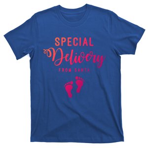 Special Delivery From Santa Pregnancy Announcet Gift T-Shirt