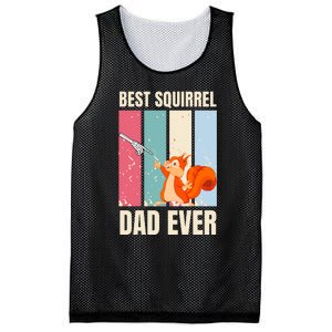 Squirrel Dad Funny Best Squirrel Dad Ever Mesh Reversible Basketball Jersey Tank