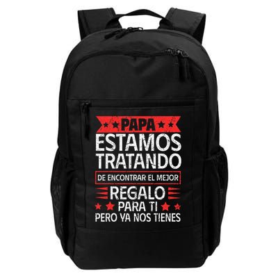 Spanish Dad from Daughter Son Father's Day Daily Commute Backpack