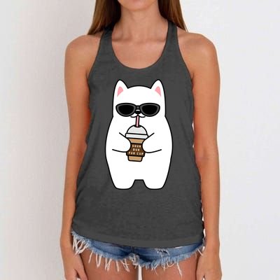 Shuh Duh Fuh Cup Women's Knotted Racerback Tank