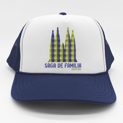 Saga De Familia Barcelona Trucker Hat