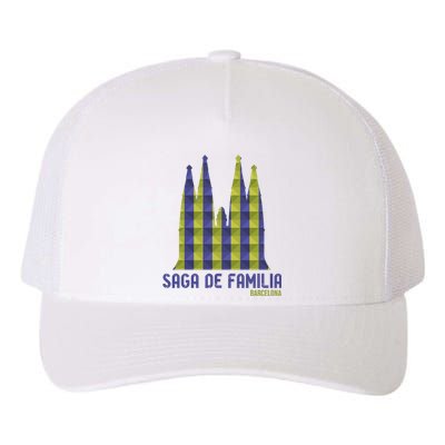 Saga De Familia Barcelona Yupoong Adult 5-Panel Trucker Hat