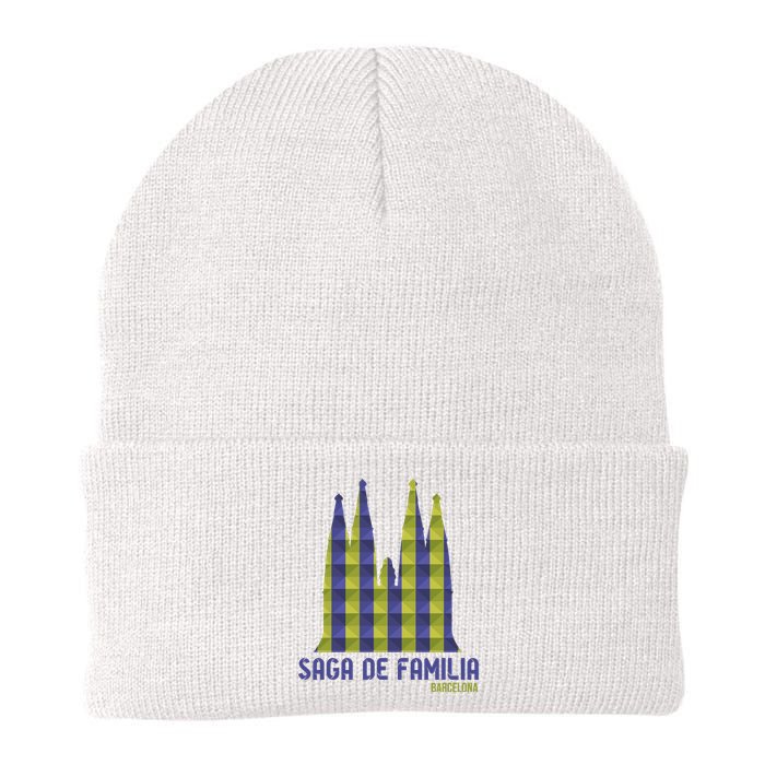 Saga De Familia Barcelona Knit Cap Winter Beanie