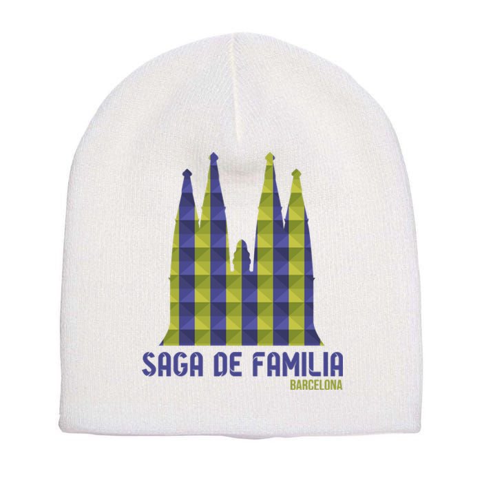 Saga De Familia Barcelona Short Acrylic Beanie