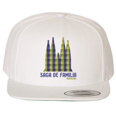 Saga De Familia Barcelona Wool Snapback Cap