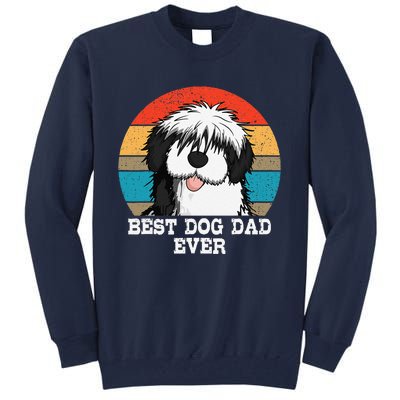 Sheepadoodle Dad Father Gift Idea For Fathers Day Tall Sweatshirt