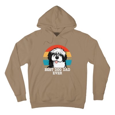 Sheepadoodle Dad Father Gift Idea For Fathers Day Hoodie