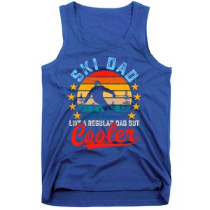 Ski Dad Funny Skier And Skiing Lover Funny Fathers Day Great Gift Tank Top